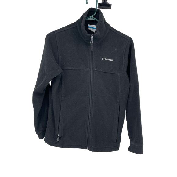 Columbia Black Children's‎ 100% Polyester Fleece - Size 14/16 - Picture 1 of 7